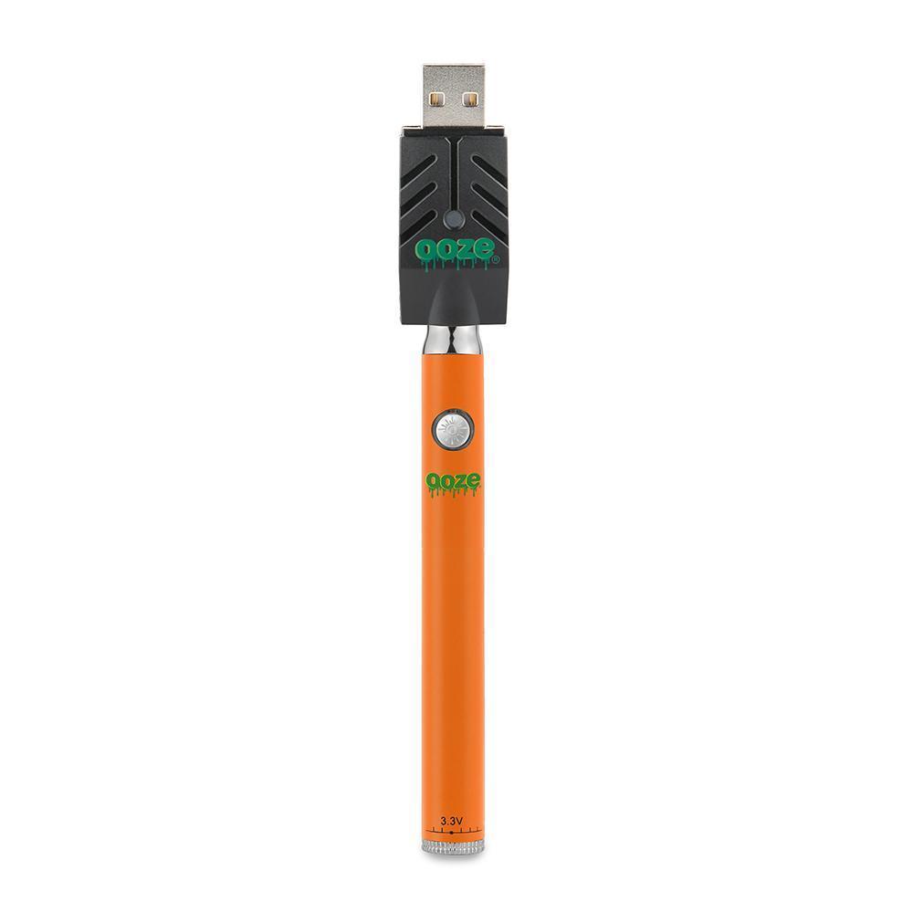 Batteries Ooze Slim Pen TWIST Battery w/ USB Smart Charger - Orange