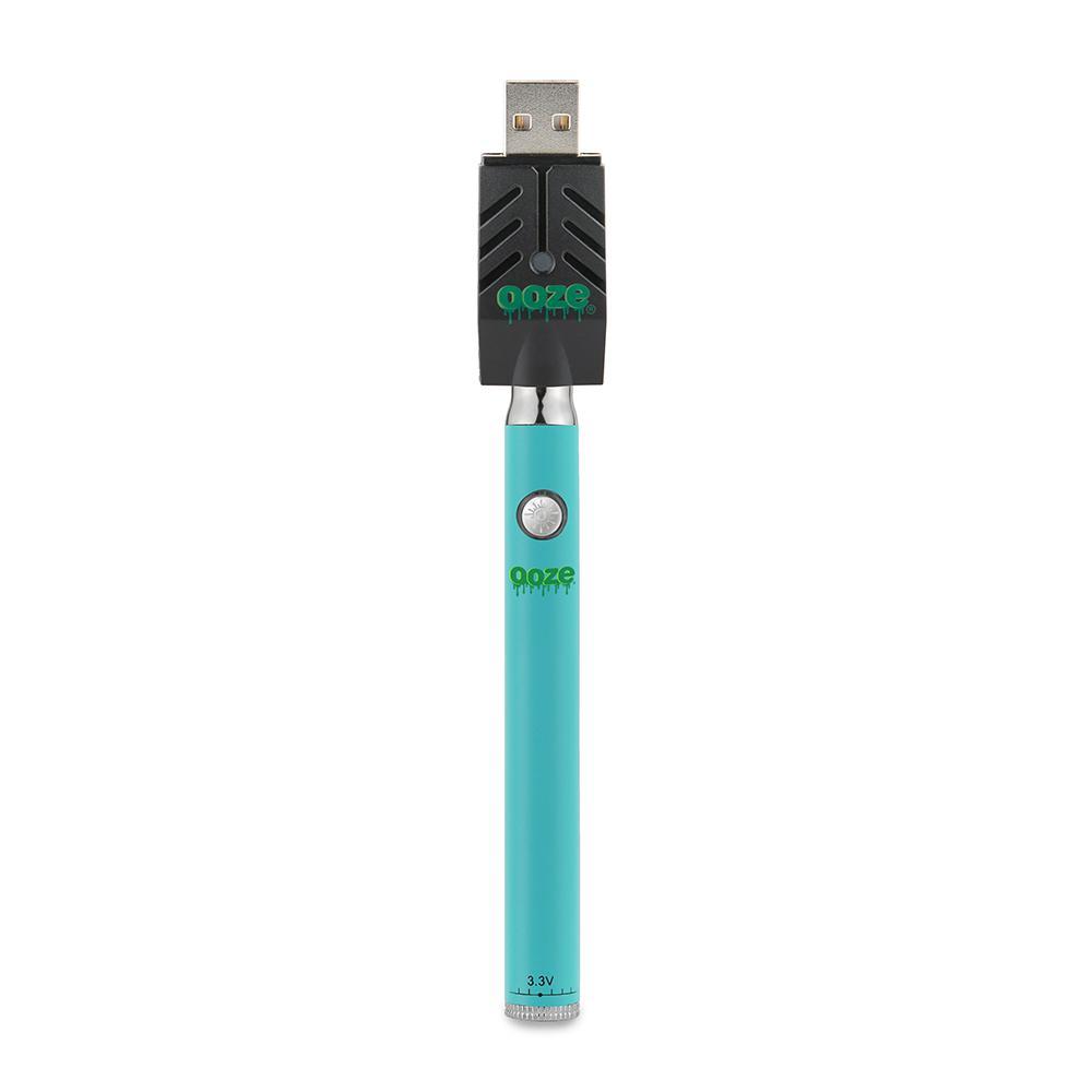 Batteries Ooze Slim Pen TWIST Battery w/ USB Smart Charger - Teal