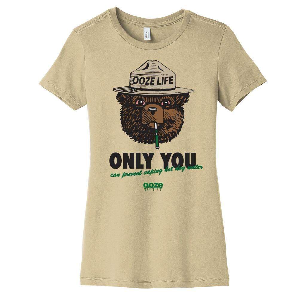 t-shirts Ooze Smokey Bear Women's T-Shirt