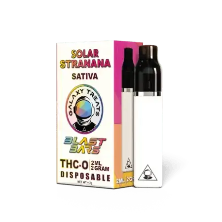 THC-O DISPOSABLE SOLAR STRANANA 2ML | Galaxy Treats