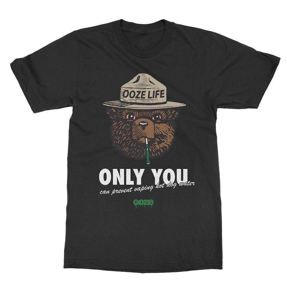 t-shirts Ooze Smokey Bear Men's T-Shirt