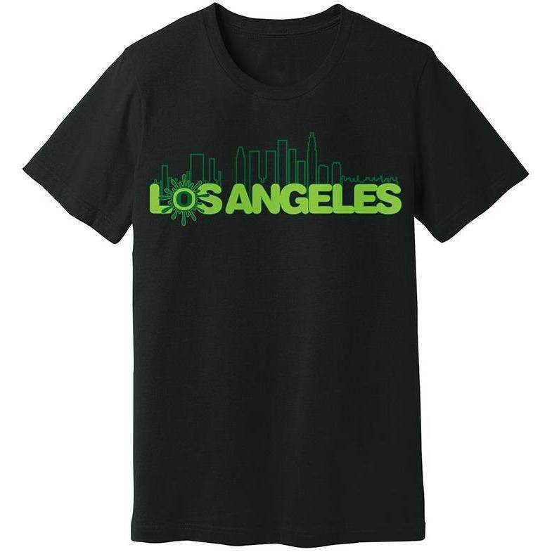 t-shirts Ooze Los Angeles Skyline Men's T- Shirt