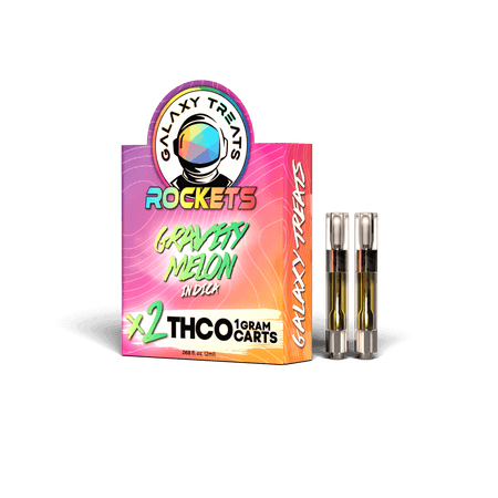 GRAVITY MELON 2-PACK THC-O CARTS
