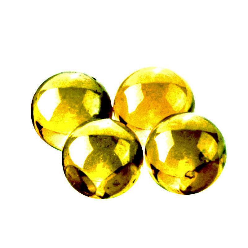 dab accessories Terp Balls/Terp Pearls (Bright Yellow Pack Of 4)