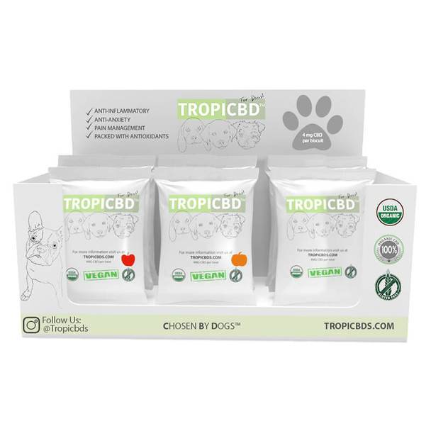 Cbd For Pets TropiCBD - CBD Pet Edible - Sample Box Dog Treats - CBD Pet Product - 4mg
