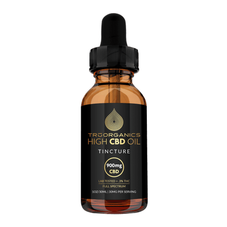 Tinctures CBD Tincture 900 mg Natural Flavor