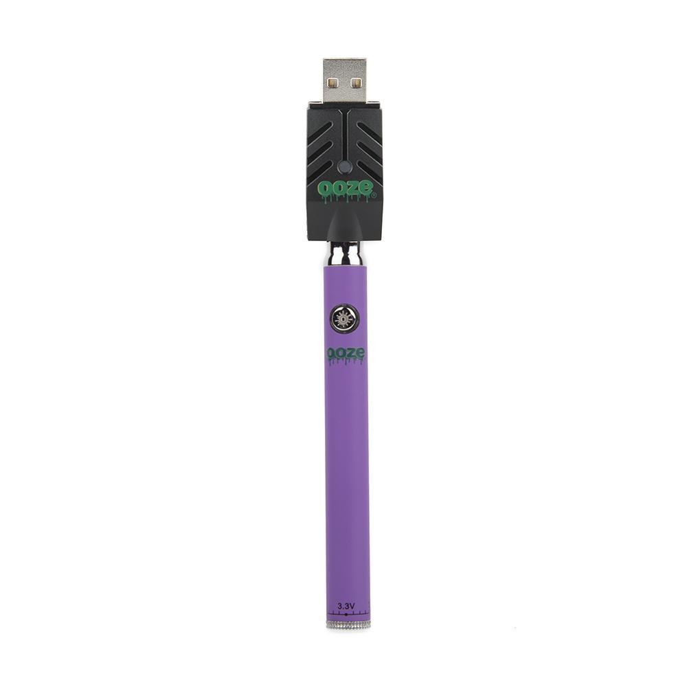 Batteries Ooze Slim Pen TWIST Battery w/ USB Smart Charger - Purple