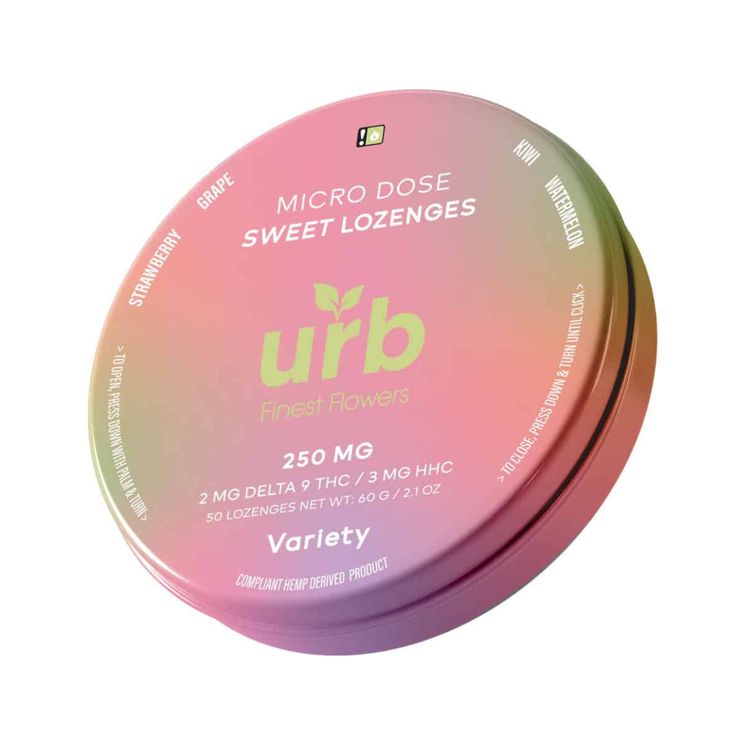 Urb Delta 9/HHC Sweet Lozenges – Variety 250MG