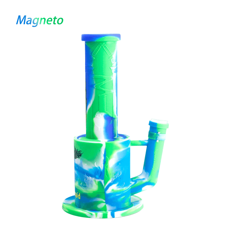 Water pipes Waxmaid 9.8" Magneto Silicone Honeycomb Percolator Water Pipe with Ice Catcher