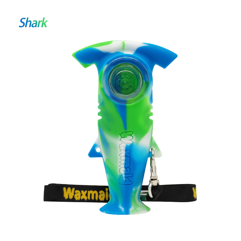 Water pipes Waxmaid 4.3" Shark Handpipe