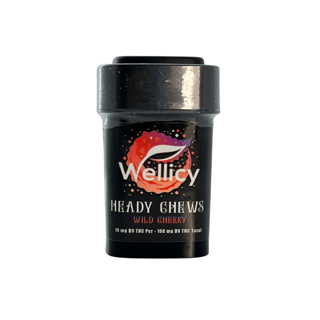 Wellicy Wild Cherry Compliant Delta-9 Heady Chews