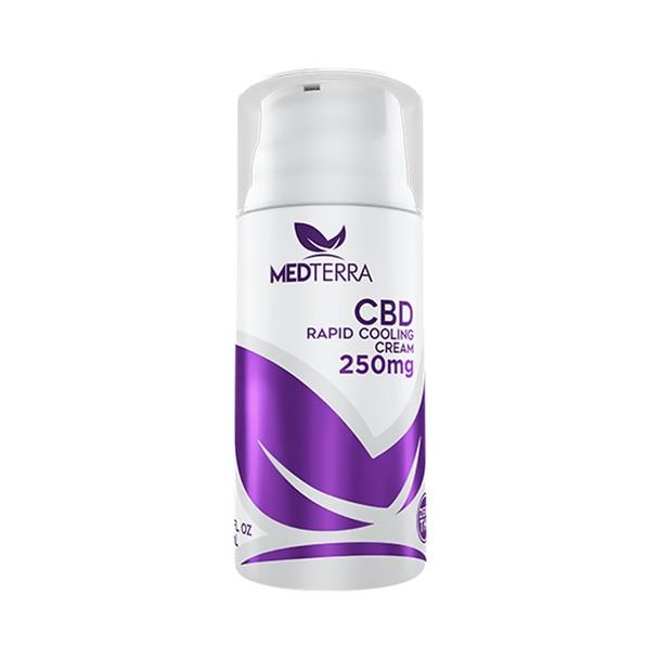 CBD Cream Medterra - CBD Topical - Rapid Cooling Cream 3.4 fl oz - 250mg-750mg