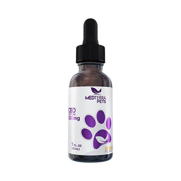 Cbd For Pets Medterra - CBD Pet Tincture - Chicken - 150mg-750mg