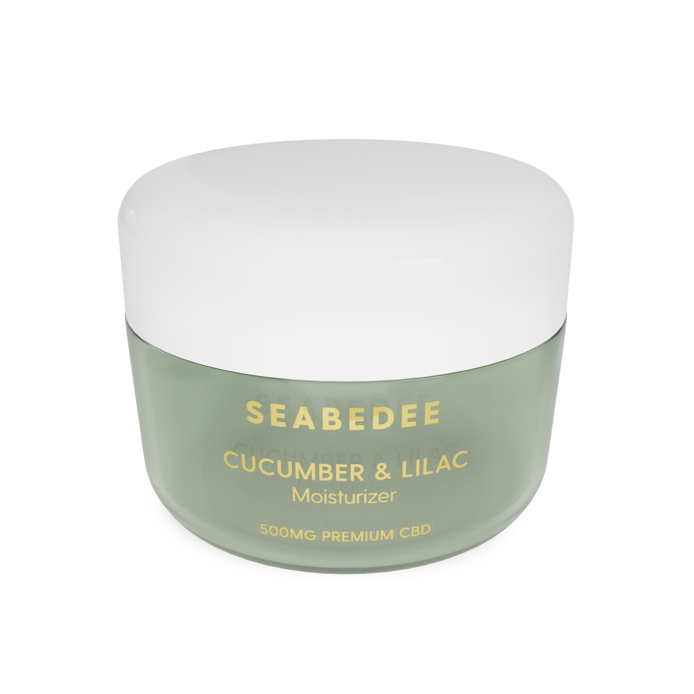 SEABEDEE - CBD Hydrating Moisturizer – Cucumber & Lilac