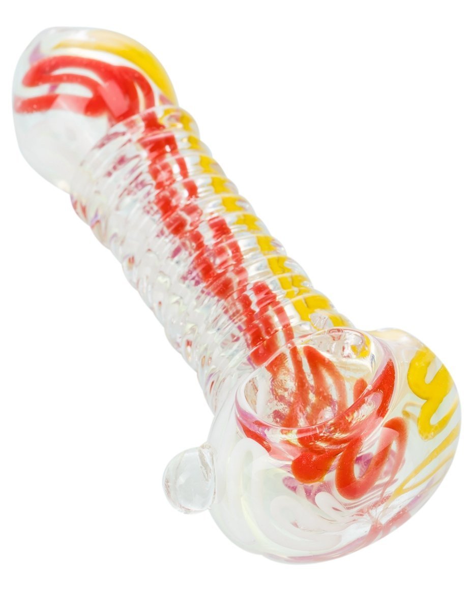 Spoon Pipes Glass Wrapped Spoon Pipe