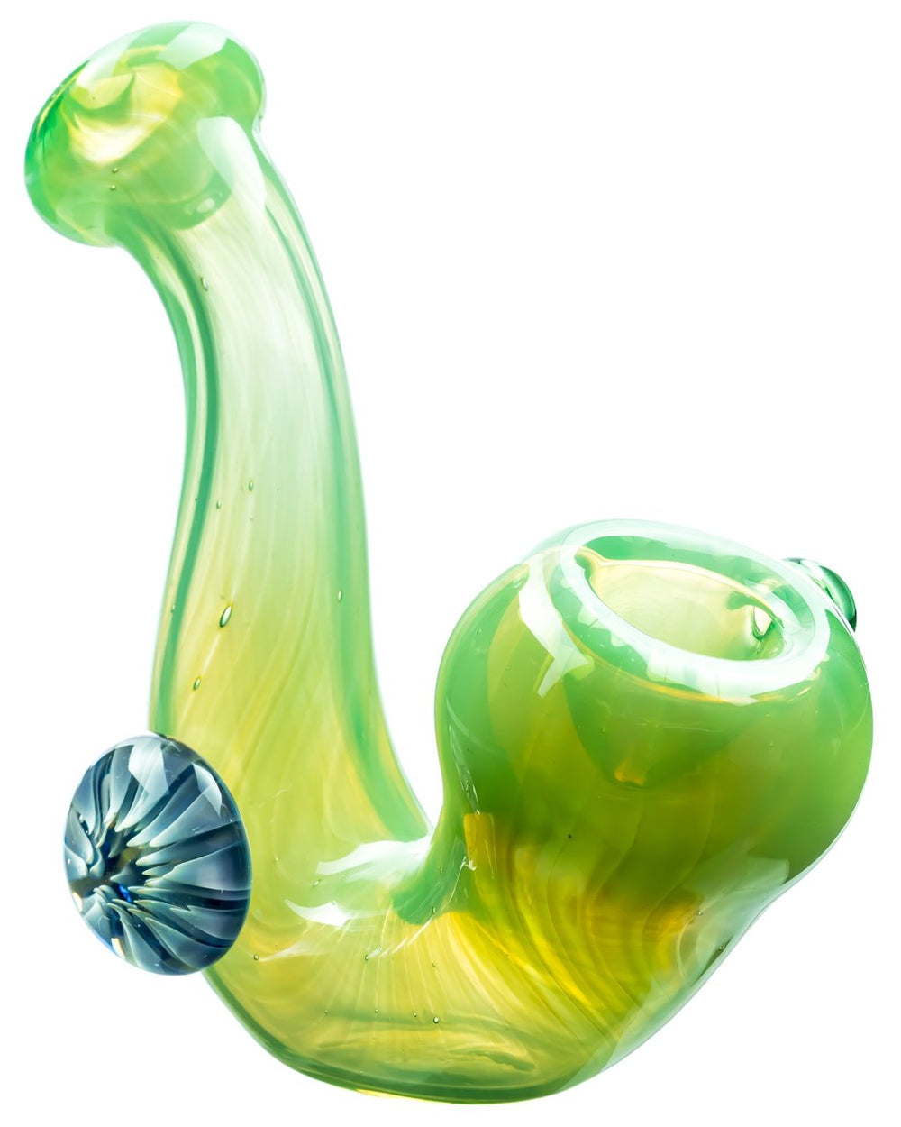 sherlock pipe BoroDirect - Mushroom Milli Thick Glass Sherlock Pipe
