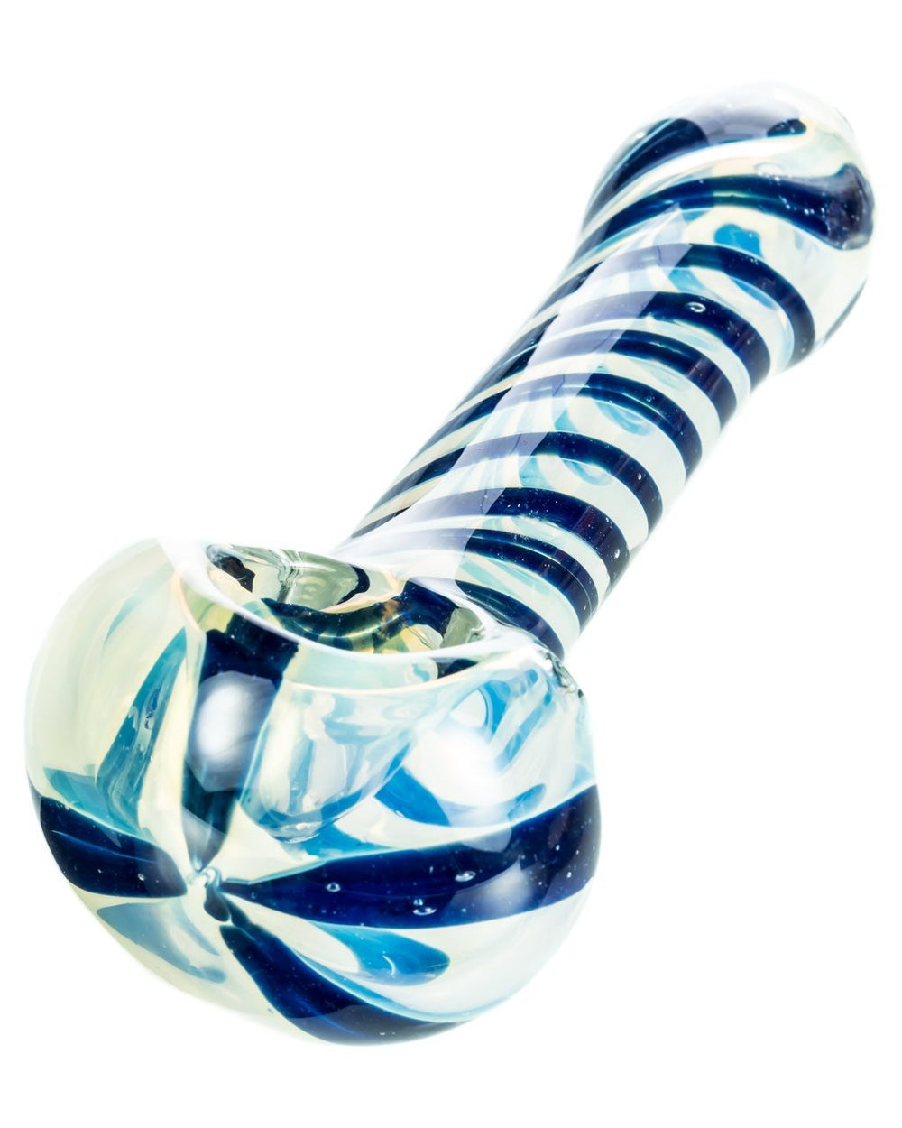 Spoon Pipes Swirled Fumed Hand Pipe