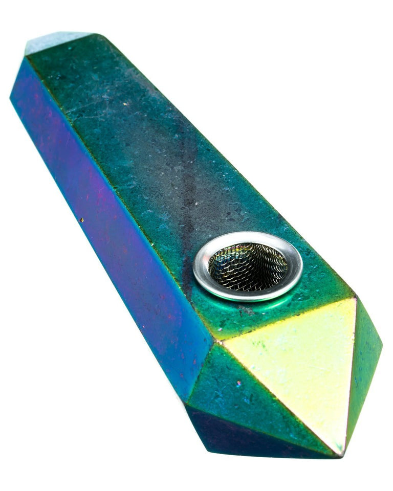 Spoon Pipes Titanium Quartz Stone Pipe