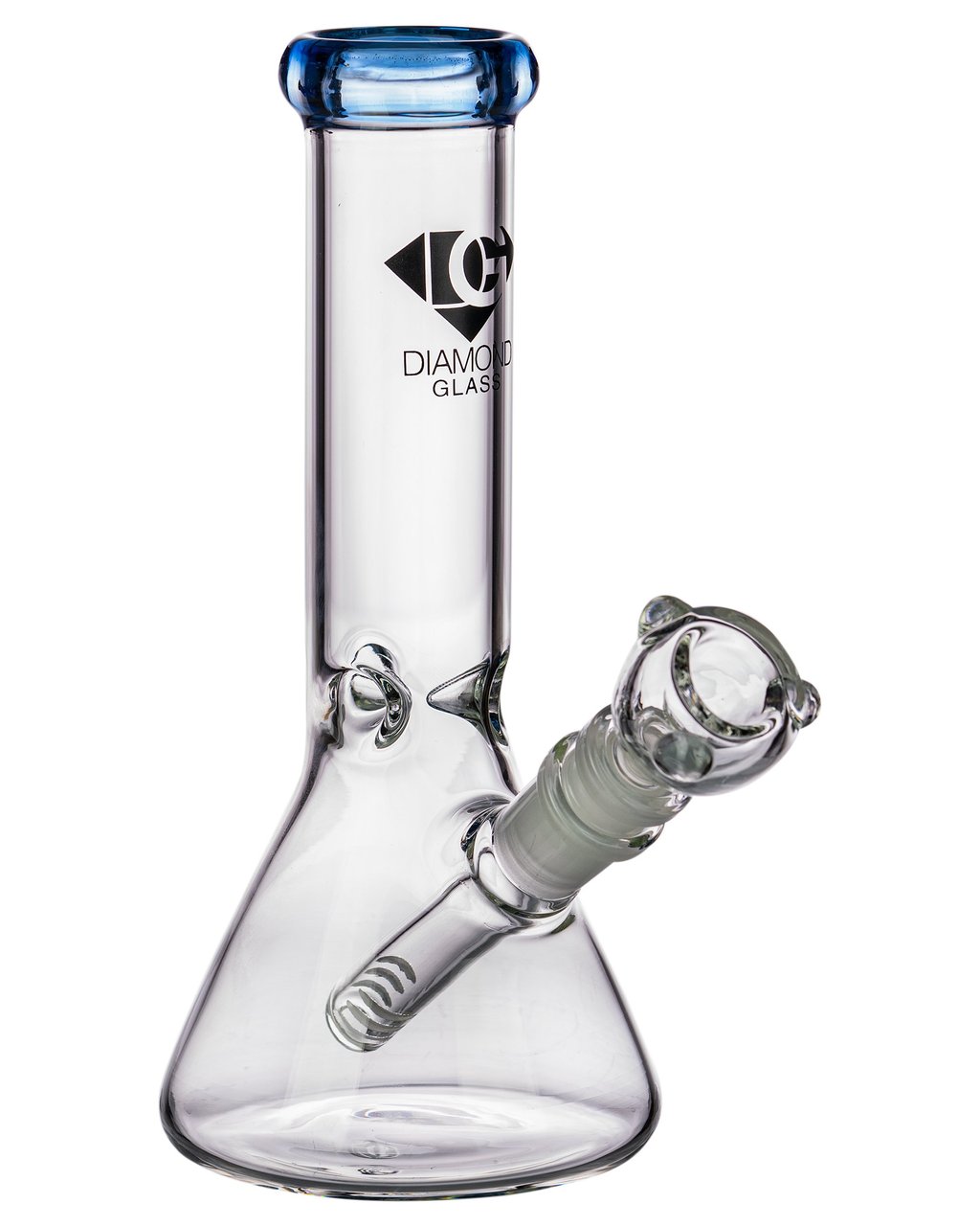Bongs Diamond Glass - 8" Basic Beaker Bong