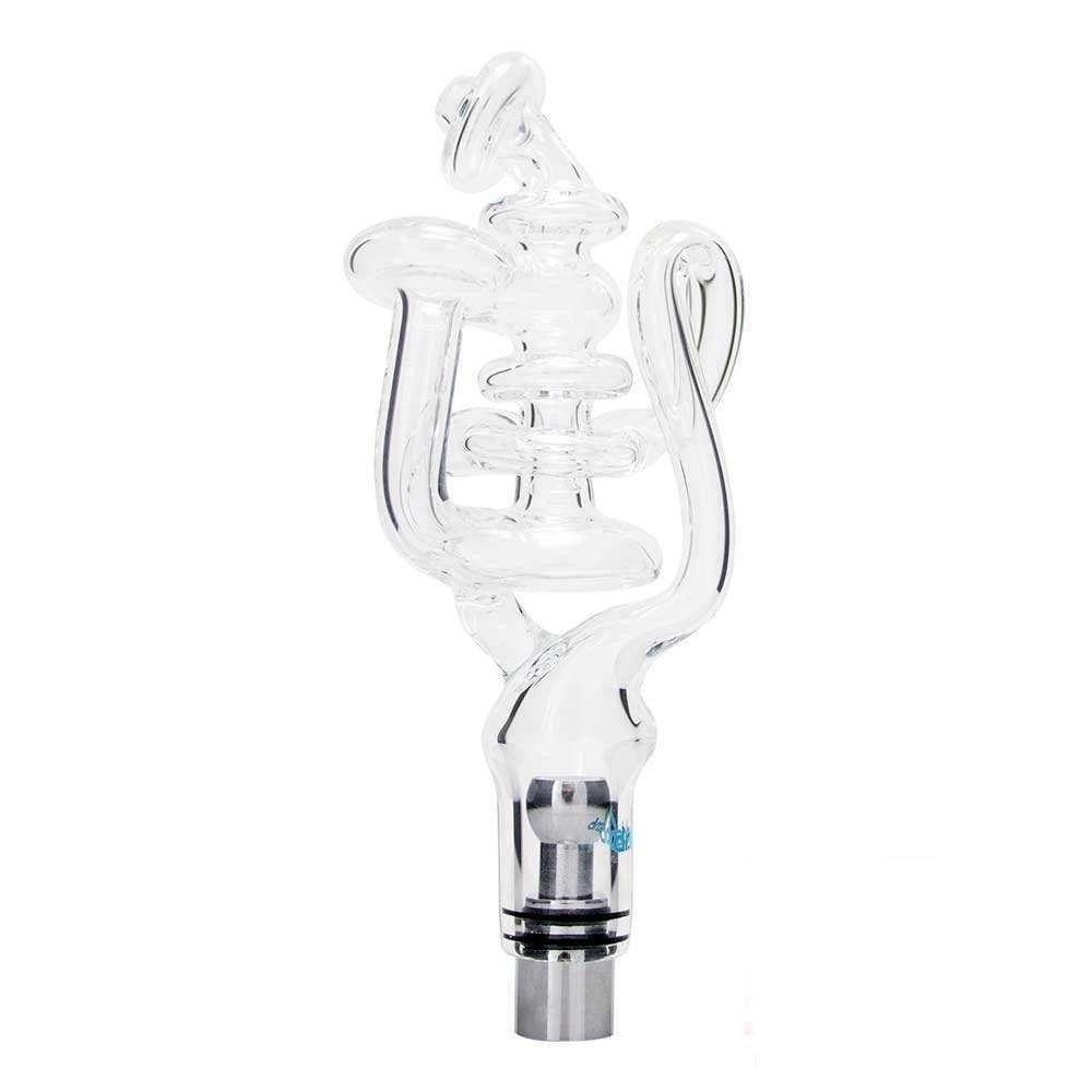 Glass Bongs Custom Glass: Layback Recycler Attachment