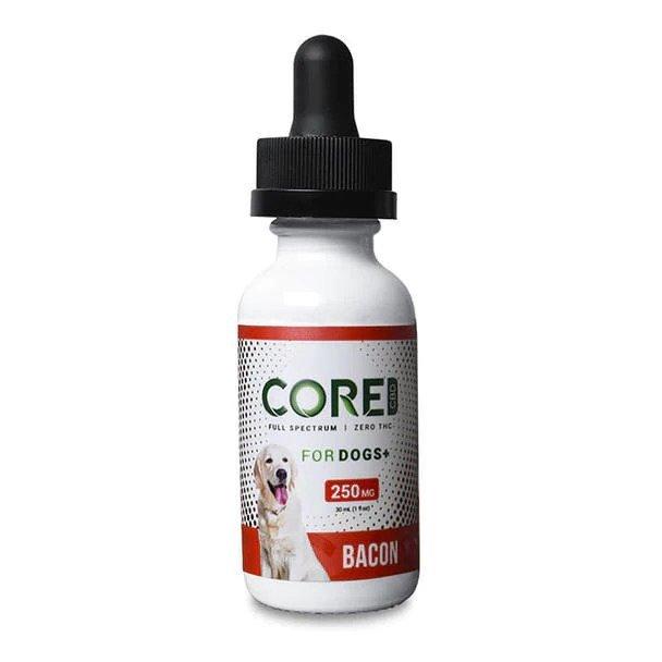 Cbd For Pets Core CBD - CBD Pet Tincture - Bacon Flavor Dog Oil - 250mg