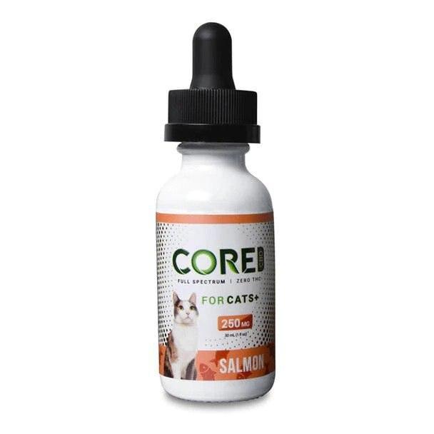 Cbd For Pets Core CBD - CBD Pet Tincture - Salmon Flavor Cat Oil ??? 250mg