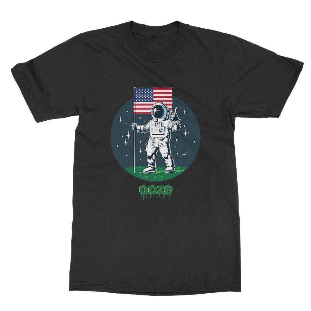 t-shirts Ooze Flag Space Men's T-Shirt
