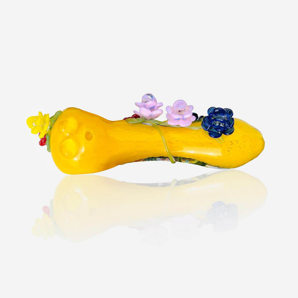 Beaker bongs Flower Glass Pipe