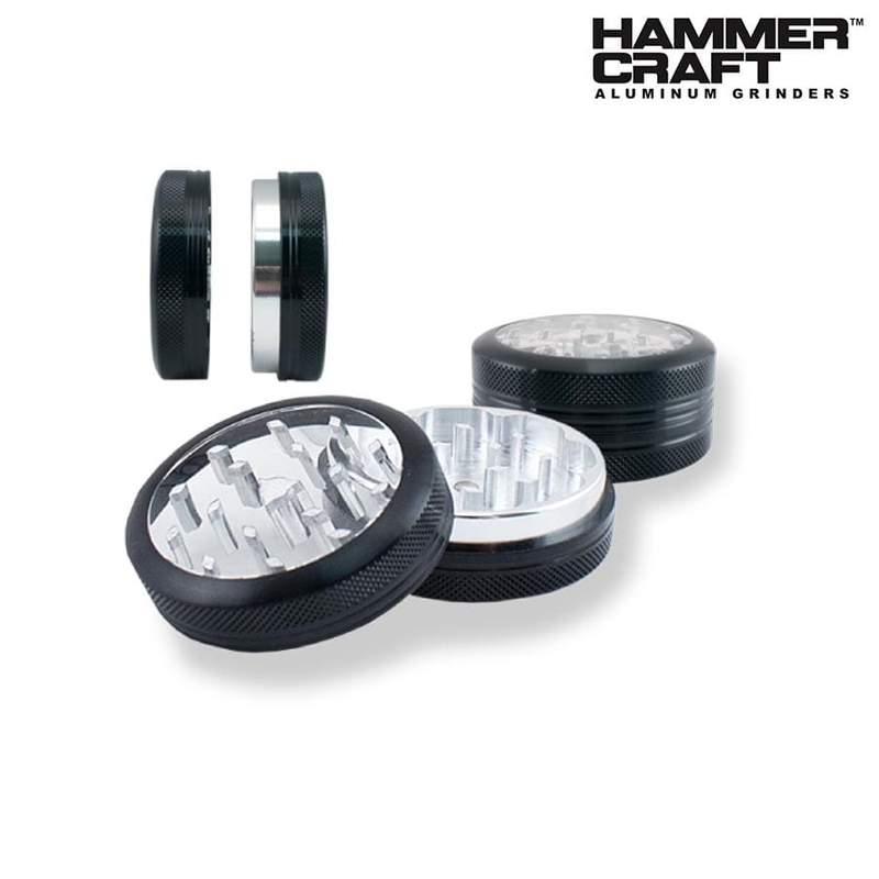 Special offer Aluminium Grinder with Clear Top, Hammercraft
