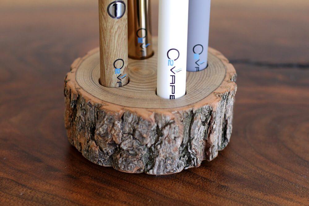 Accessories Vape Pen Stands – Handcrafted Natural Wood