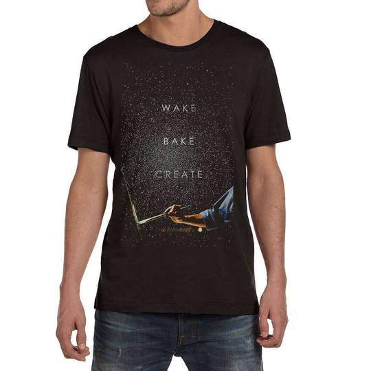 t-shirts MEN'S WAKE BAKE CREATE TEE