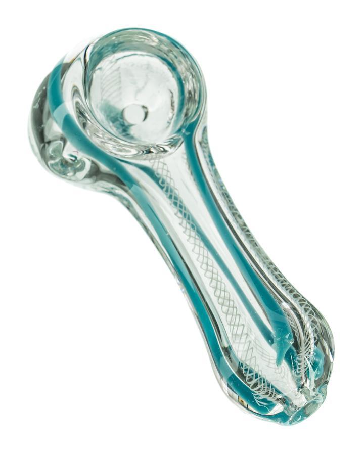 Spoon Pipes BoroDirect - Mini Travel Pipe with Colored Accents