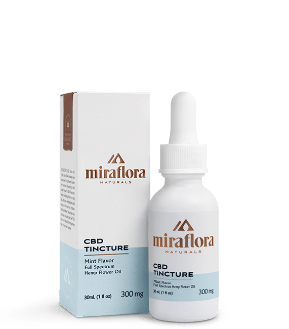 CBD Tinctures Miraflora - full spectrum hemp oil cbd tincture - Mint