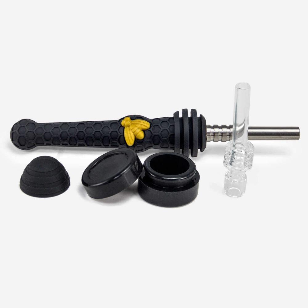 Bong Attachments Silicone Dab Kit With Travel Case