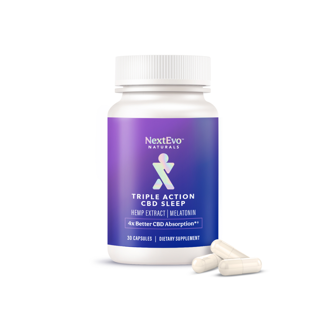 Triple Action CBD Sleep Capsules