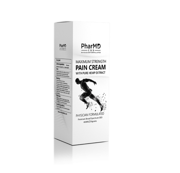 PharMD 400mg Broad Spectrum CBD Pain Cream
