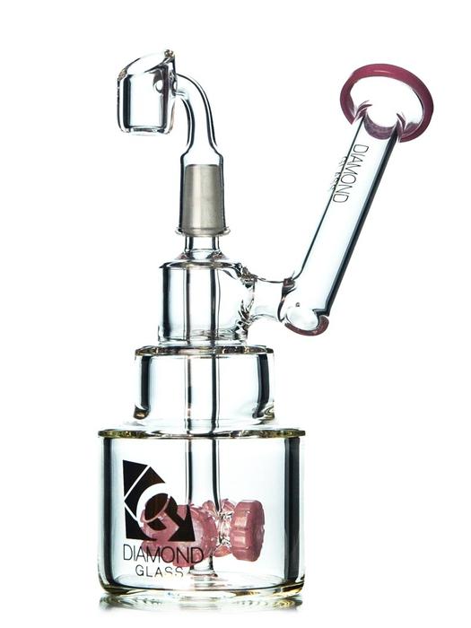 Dab Rigs Cake Oil Rig with Gears By Diamond Glass