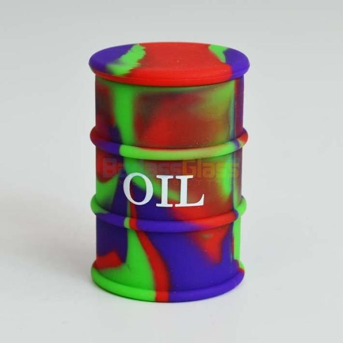 Stash box, Tins and containers Purple & Red Oil Drum Wax Container