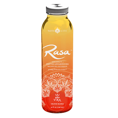 CBD for pets RASA™ Orange Mango CBD Coconut Water
