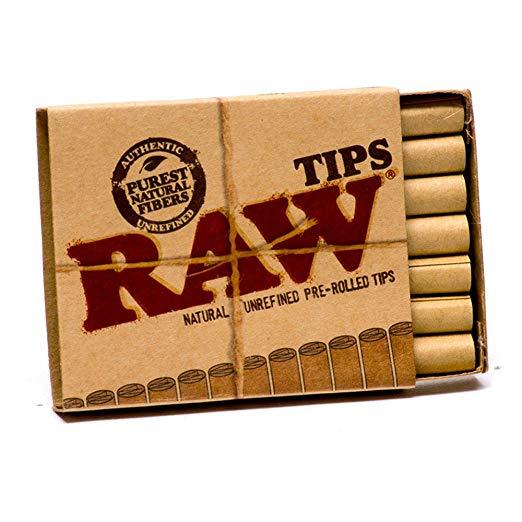 Roll-your-own accessories Raw PRE-ROLLED tips