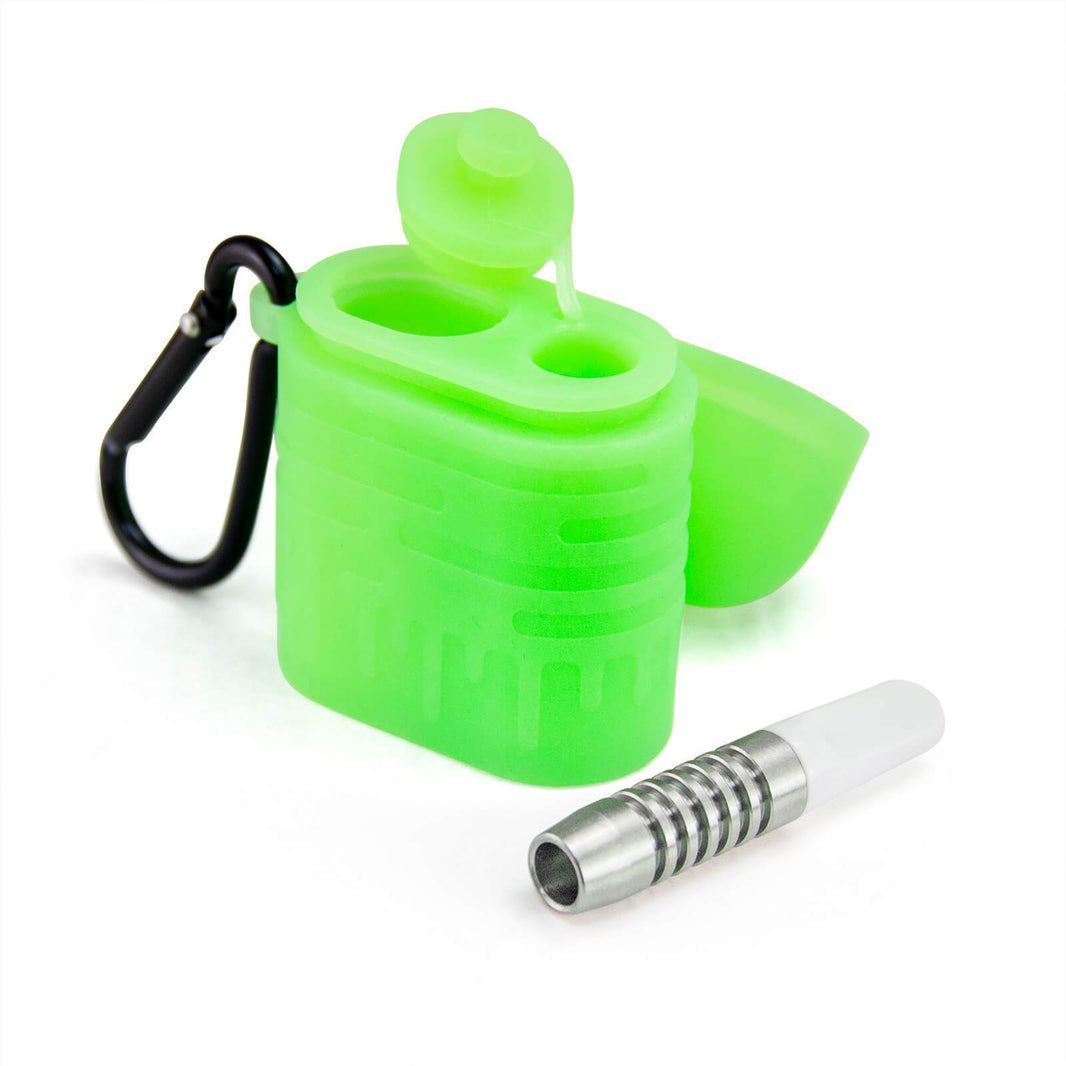 Silicone Bong Silicone Dugout Glow In The Dark