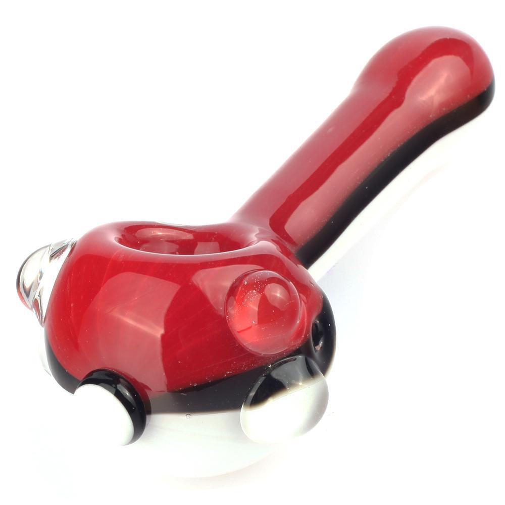 glass pipes 4.3" Pokemon Ball Spoon Pipe