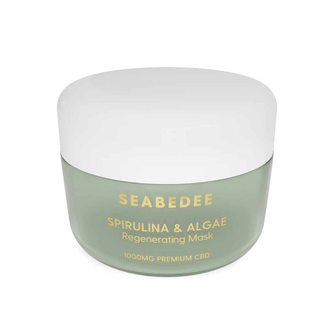 CBD Skincare SEABEDEE - Spirulina & Algae CBD Facial Mask