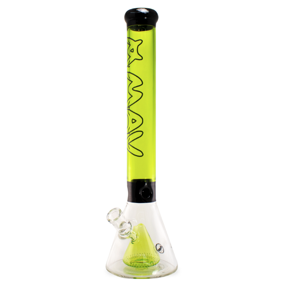 Bongs Maverick Glass - Pyramid Beaker Bong 18''