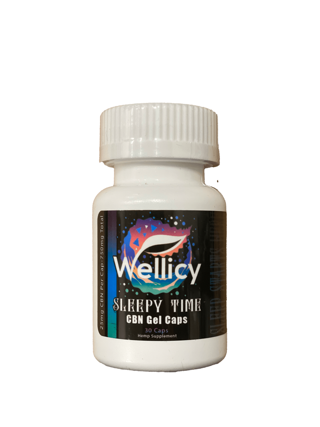 Wellicy Sleepy Time CBN Gel Capsules (750mg)