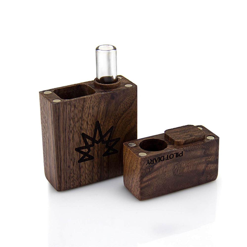 One Hitters Wood Dugout With Glass One Hitter