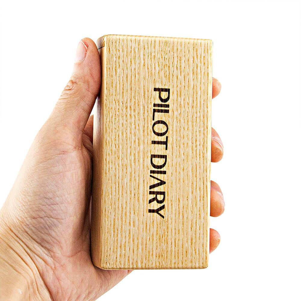 Dab Accessories Wood Dugout With Cleaning Tool
